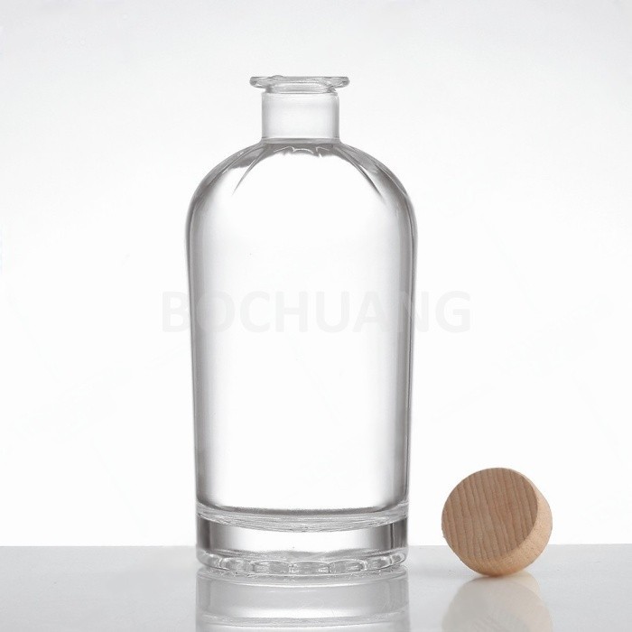 750ml Clear Tequlia Glass Bottle high quality