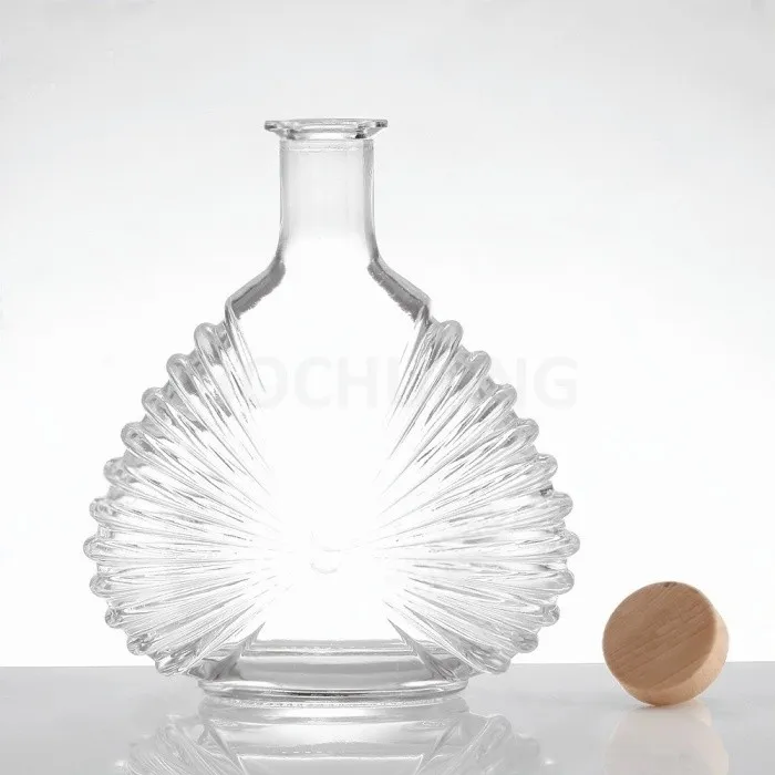 Luxurious Empty Glass Whiskey Bottles factory